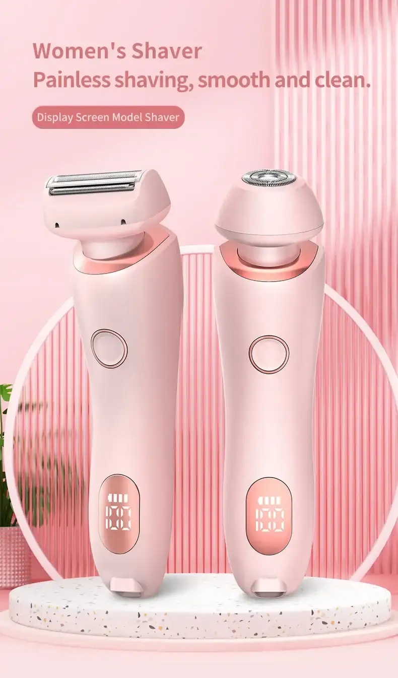2-in-1 Electric Hair Remover for Women Epilator