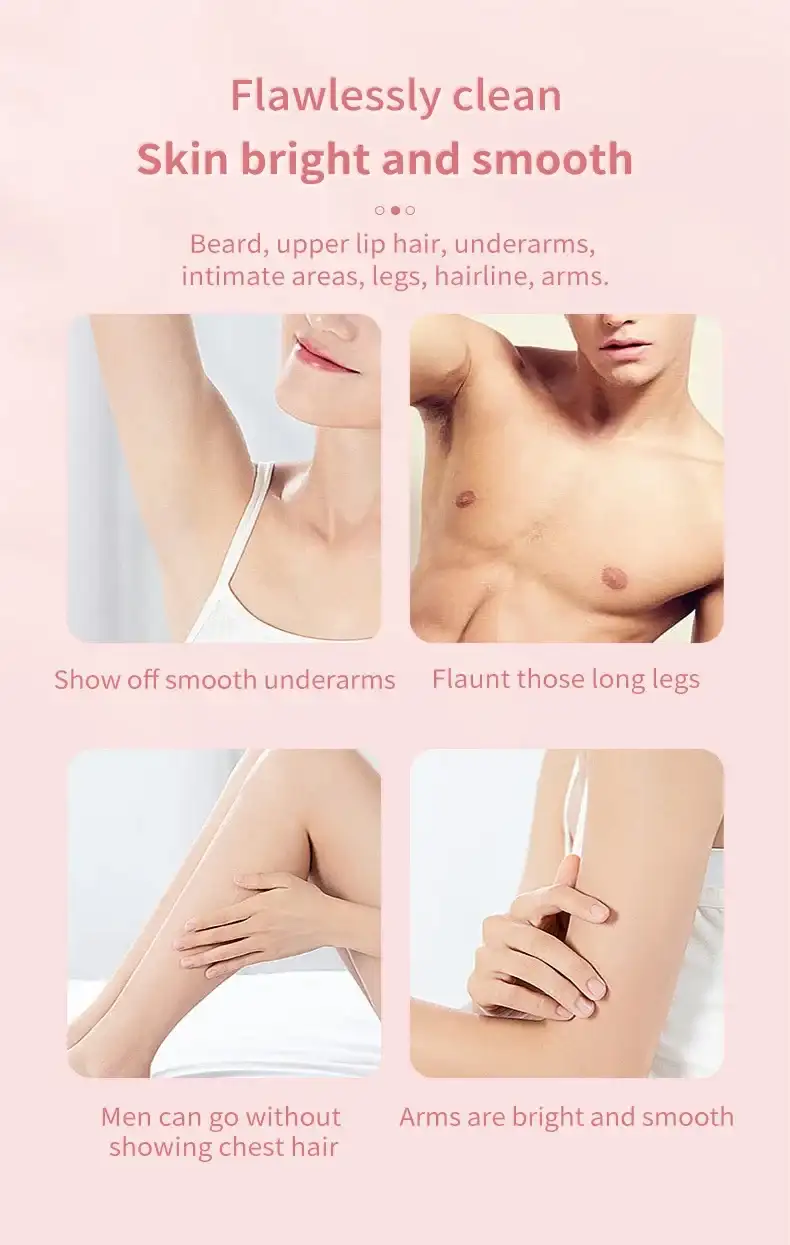 2-in-1 Electric Hair Remover for Women Epilator