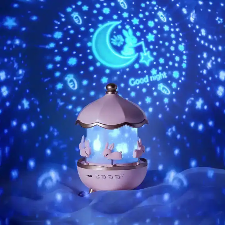 Kids Night Light Projector – 21 Films (Rechargeable)
