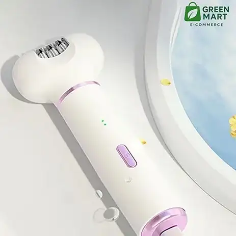 6-In-1 Electric Lady Shaver – Portable & Painless Body Hair Trimmer